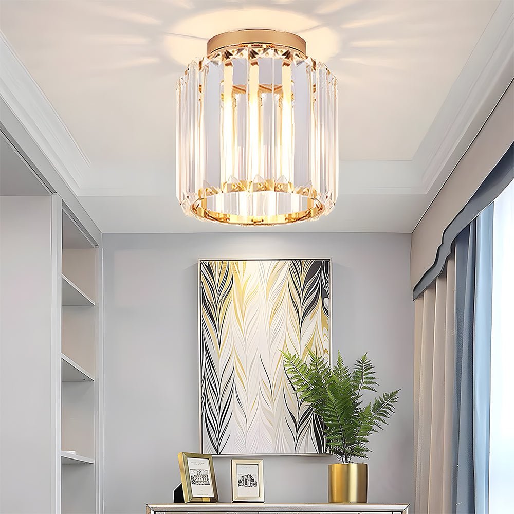 Soléon plafonnier cristal - Valora Design