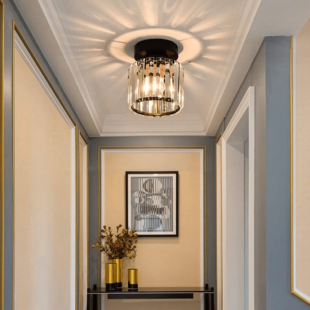 Soléon plafonnier cristal - Valora Design