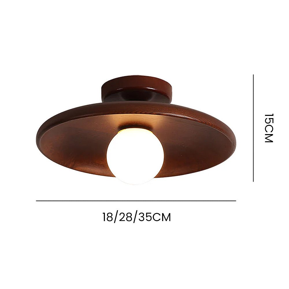 Solinor plafonnier bois - Valora Design