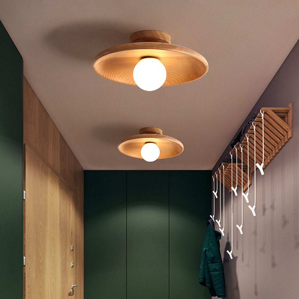 Solinor plafonnier bois - Valora Design