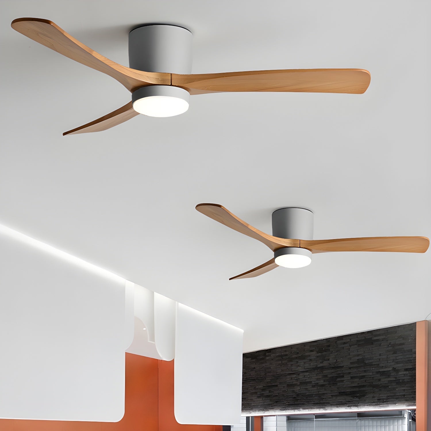 Soranne ventilateur de plafond bois - Valora Design