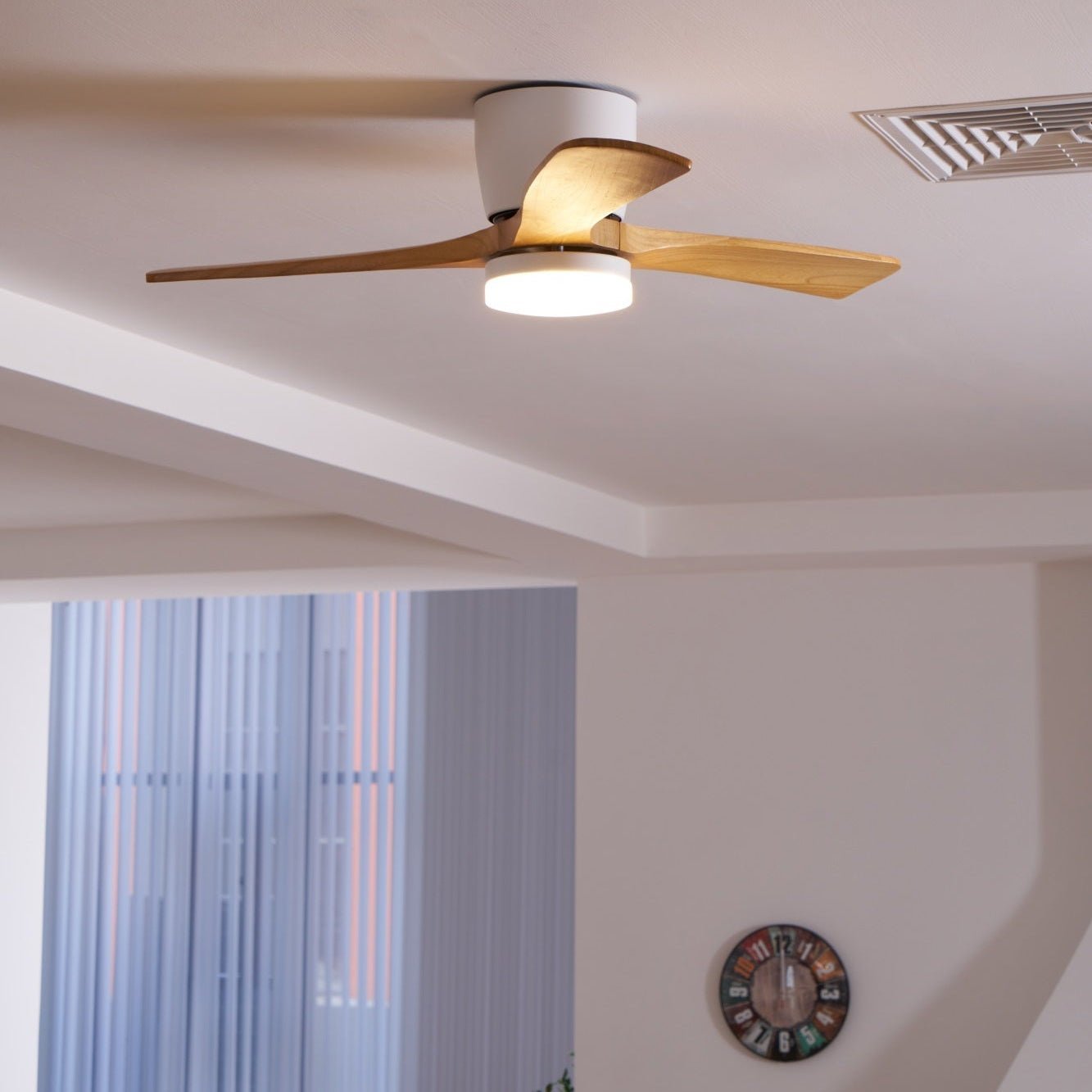 Soranne ventilateur de plafond bois - Valora Design