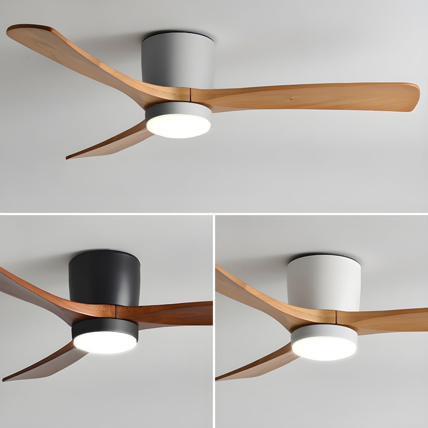 Soranne ventilateur de plafond bois - Valora Design