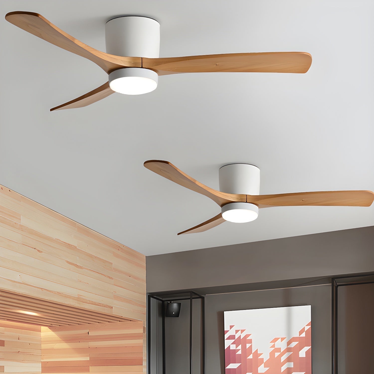 Soranne ventilateur de plafond bois - Valora Design