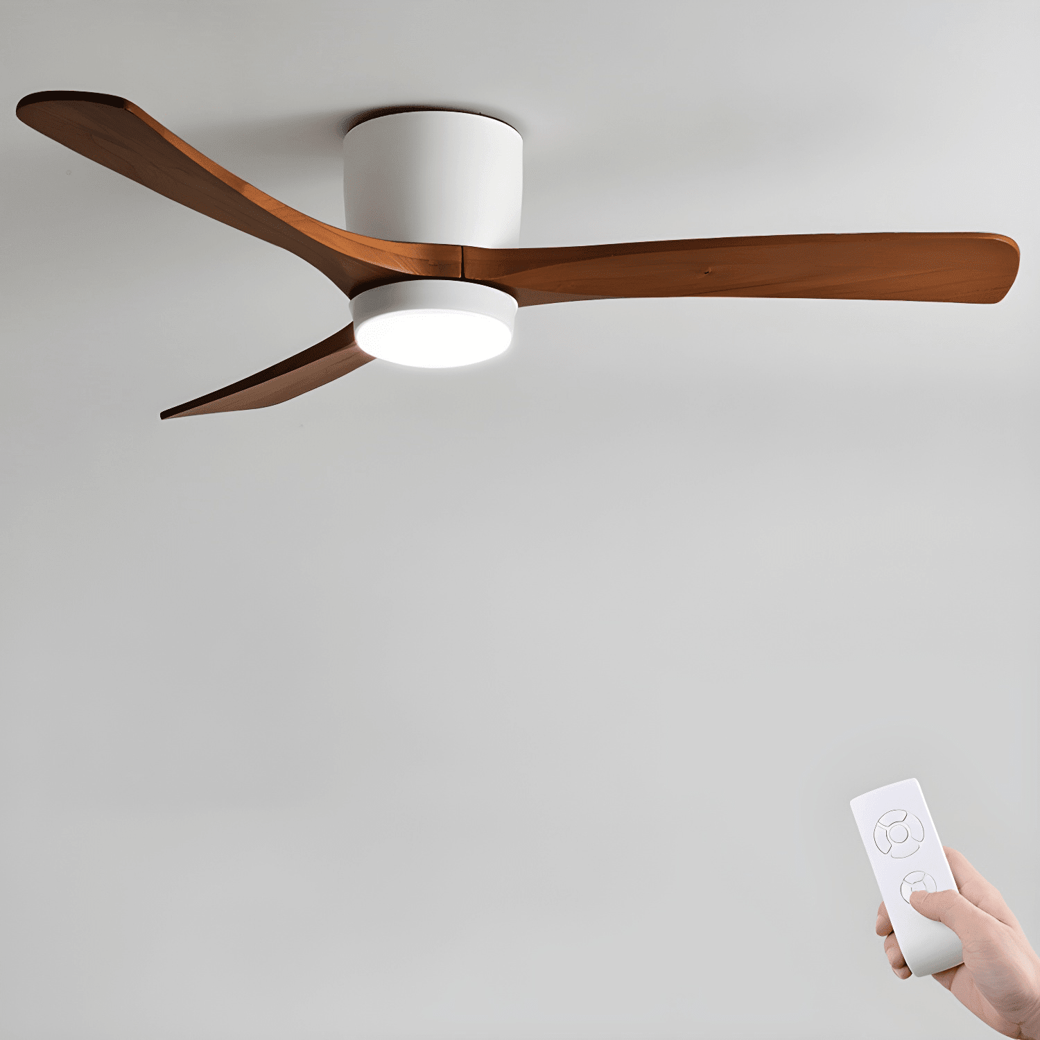 Soranne ventilateur de plafond bois - Valora Design