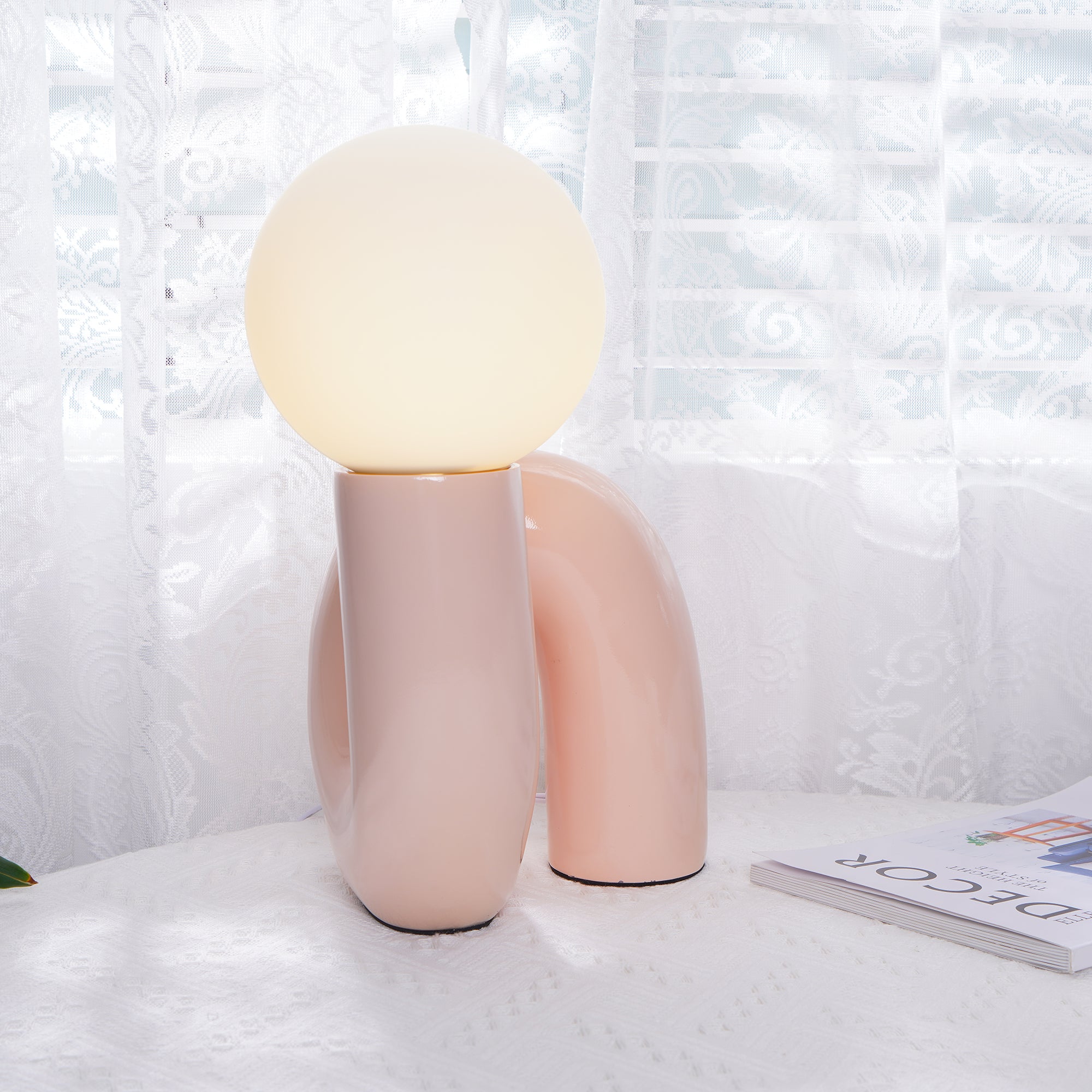 Lampe de table spirale Vaellorin
