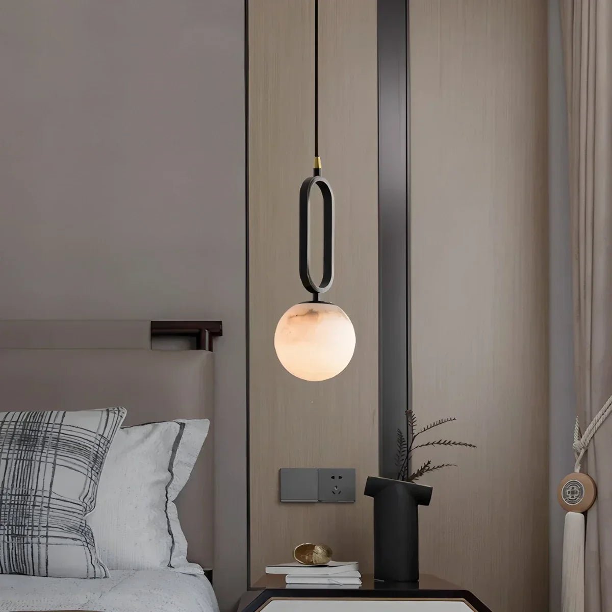 Suspension en albâtre Lacourvaux - Valora Design