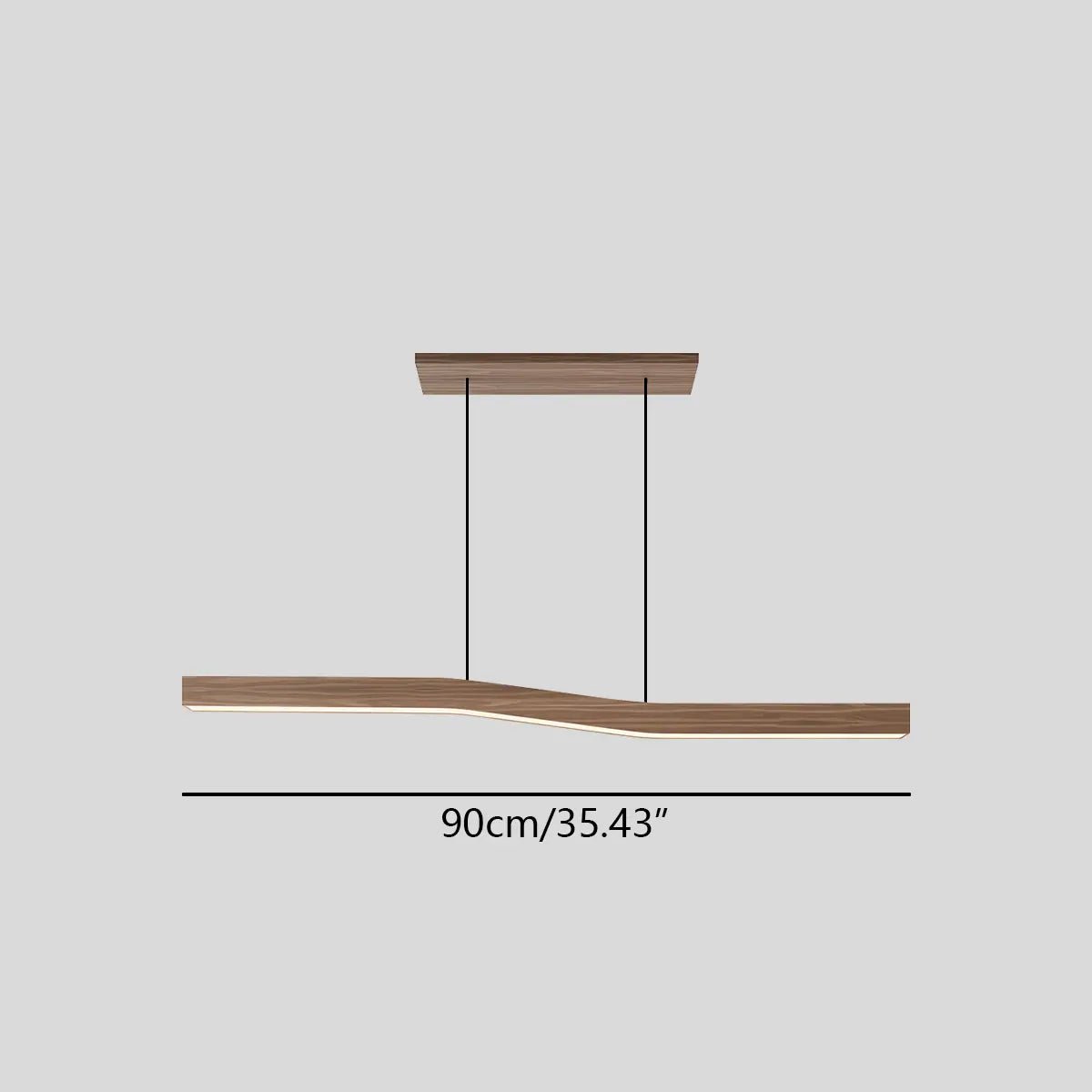 Suspension Japandi en bois Vaudrignac - Valora Design