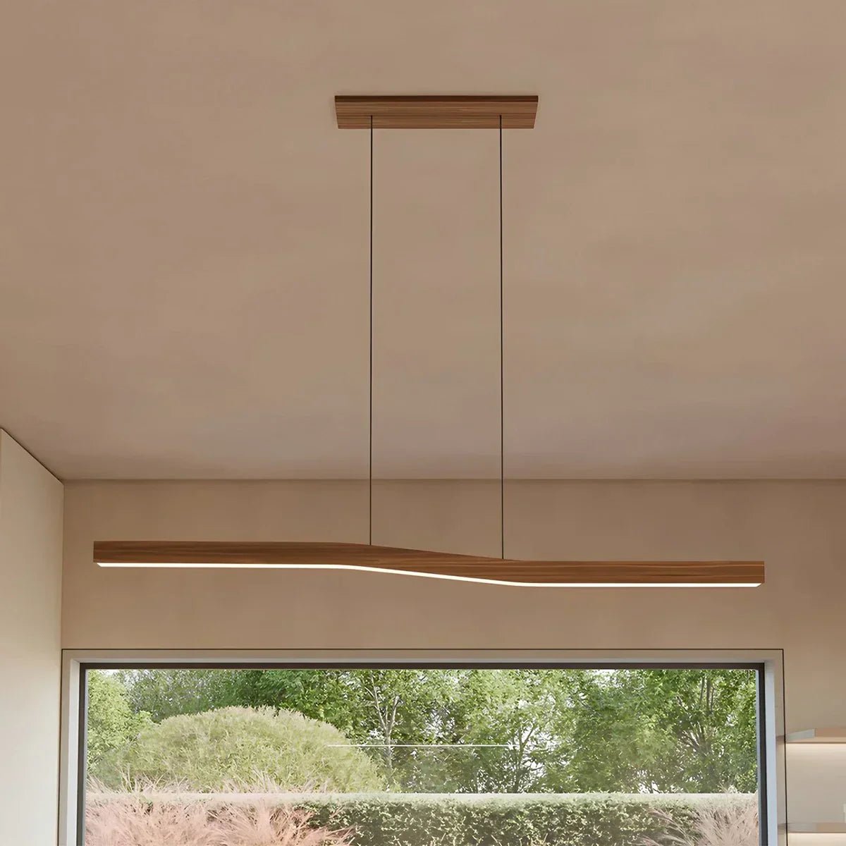 Suspension Japandi en bois Vaudrignac - Valora Design