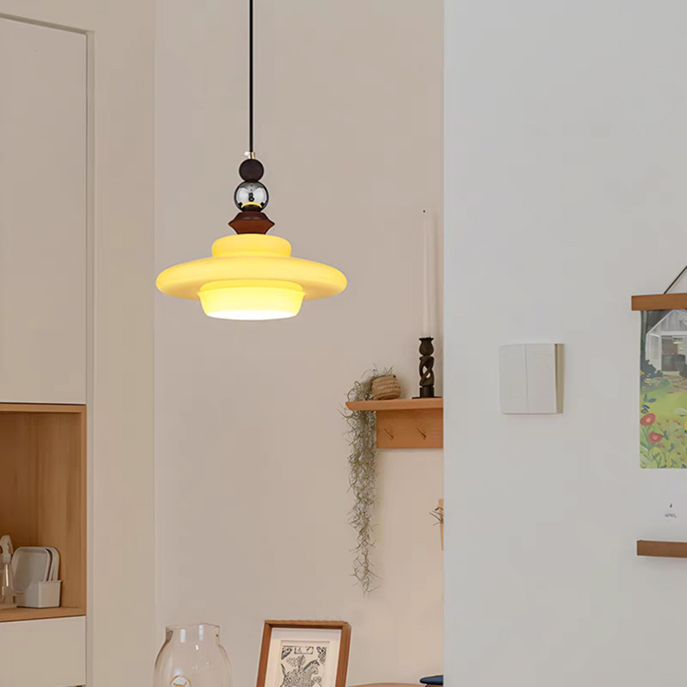 Suspension Calvionne en bois