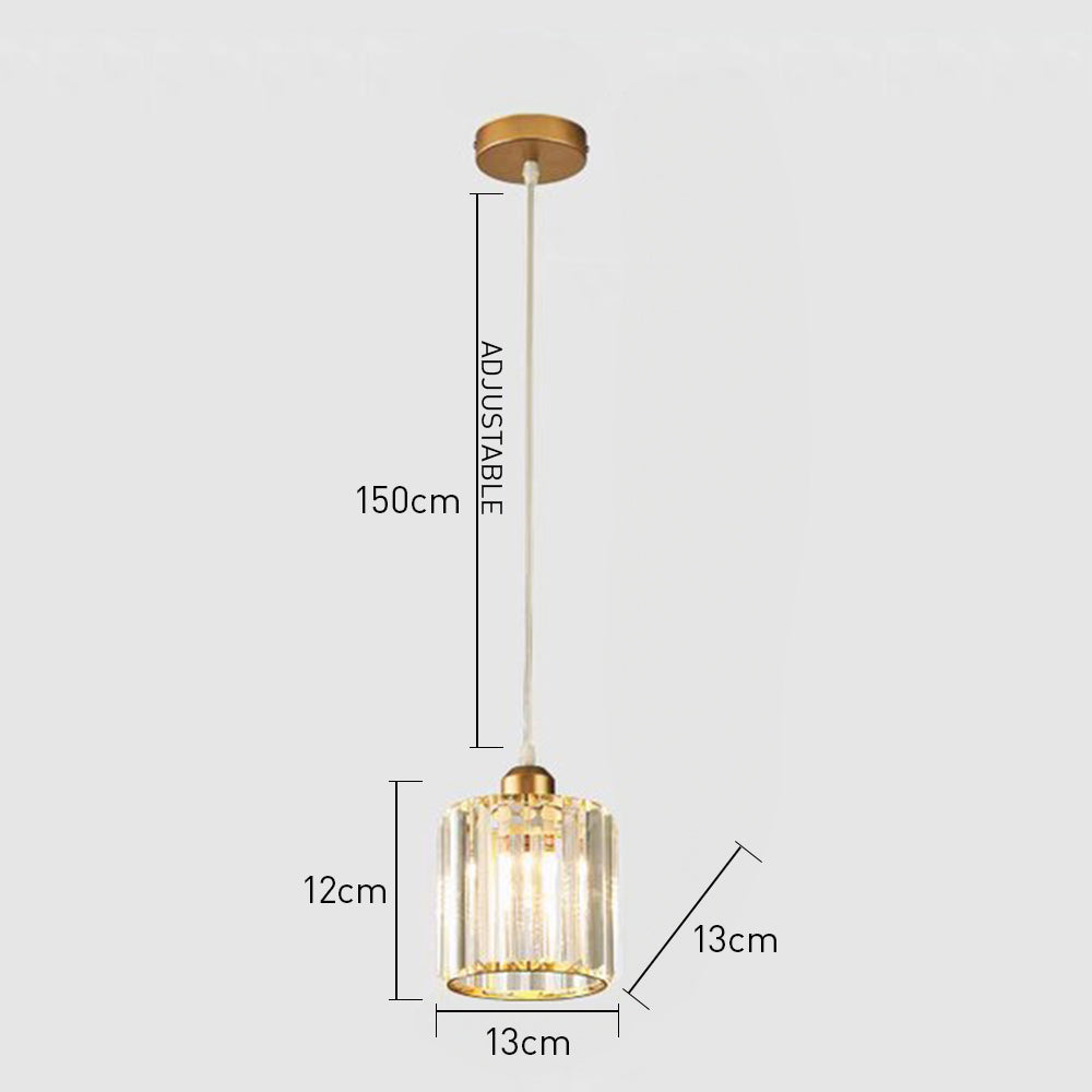 Suspension Lovira en cristal