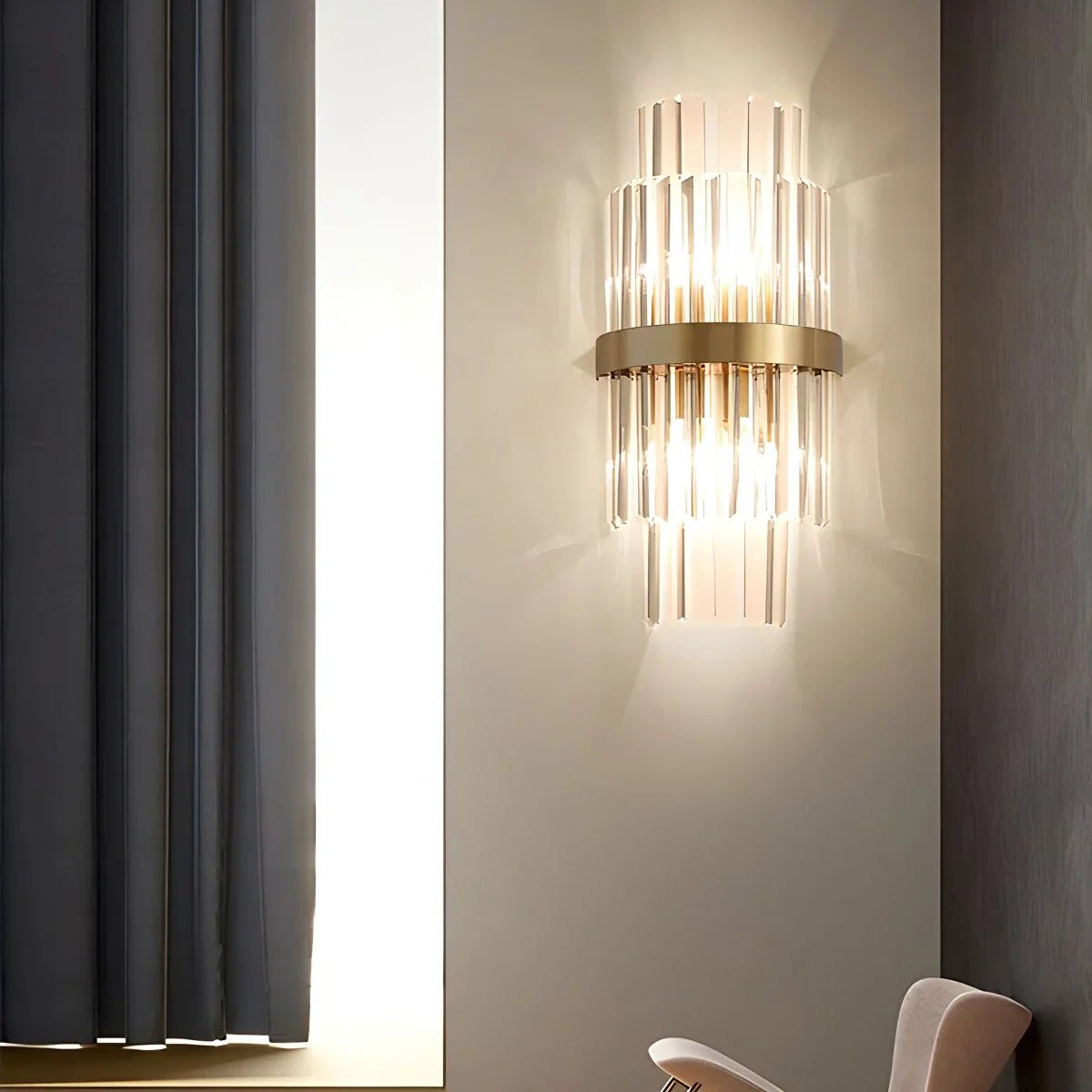 Veréa applique murale cristal - Valora Design