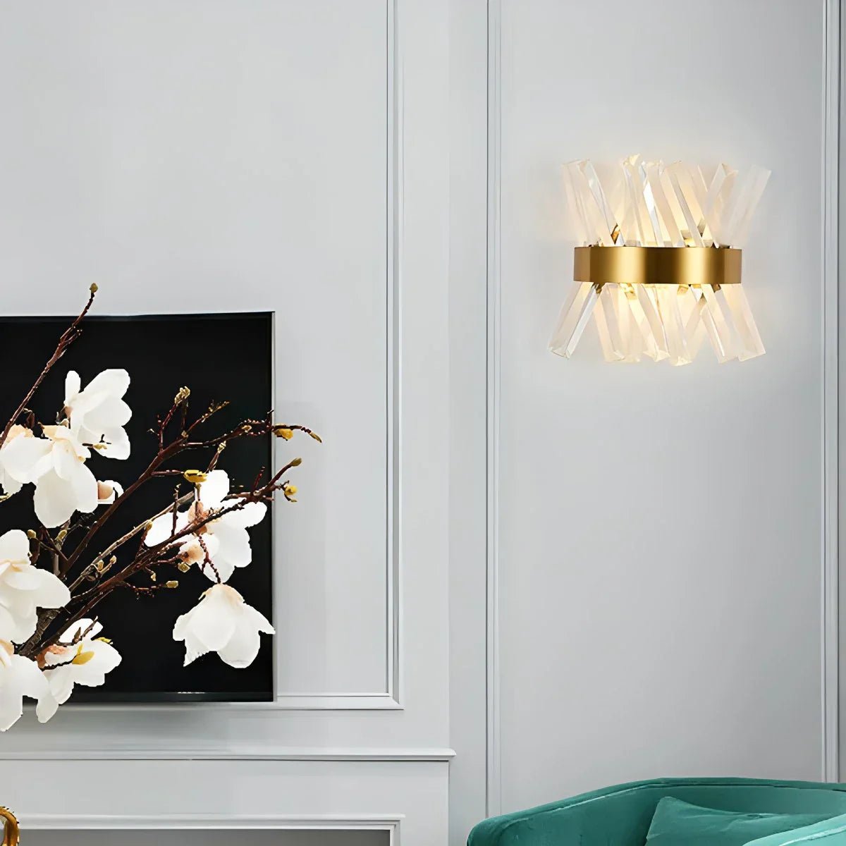 Veréa applique murale cristal - Valora Design